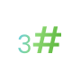 3#