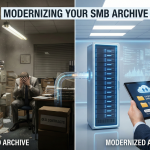 Side-by-side logos of Coeus Consulting and Opentext, representing their partnership in email archiving