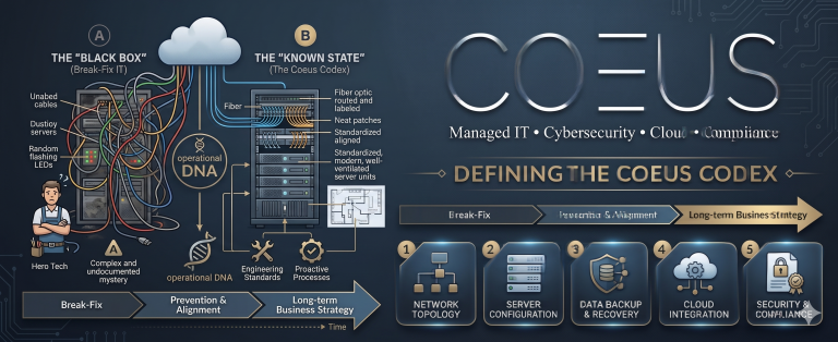 Coeus Consulting Codex Framework for managed IT services.