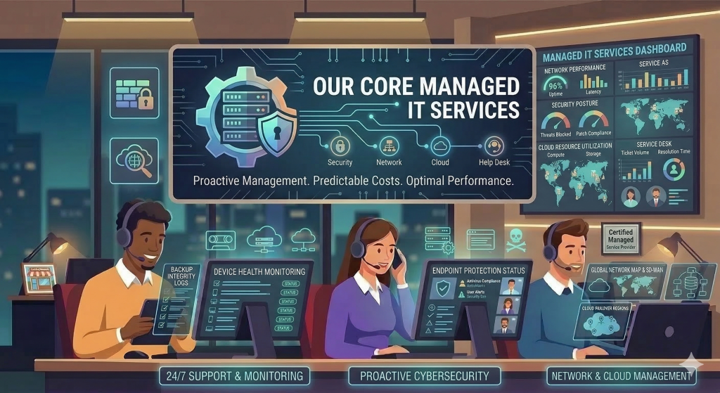 Coeus Consulting Core IT managed services