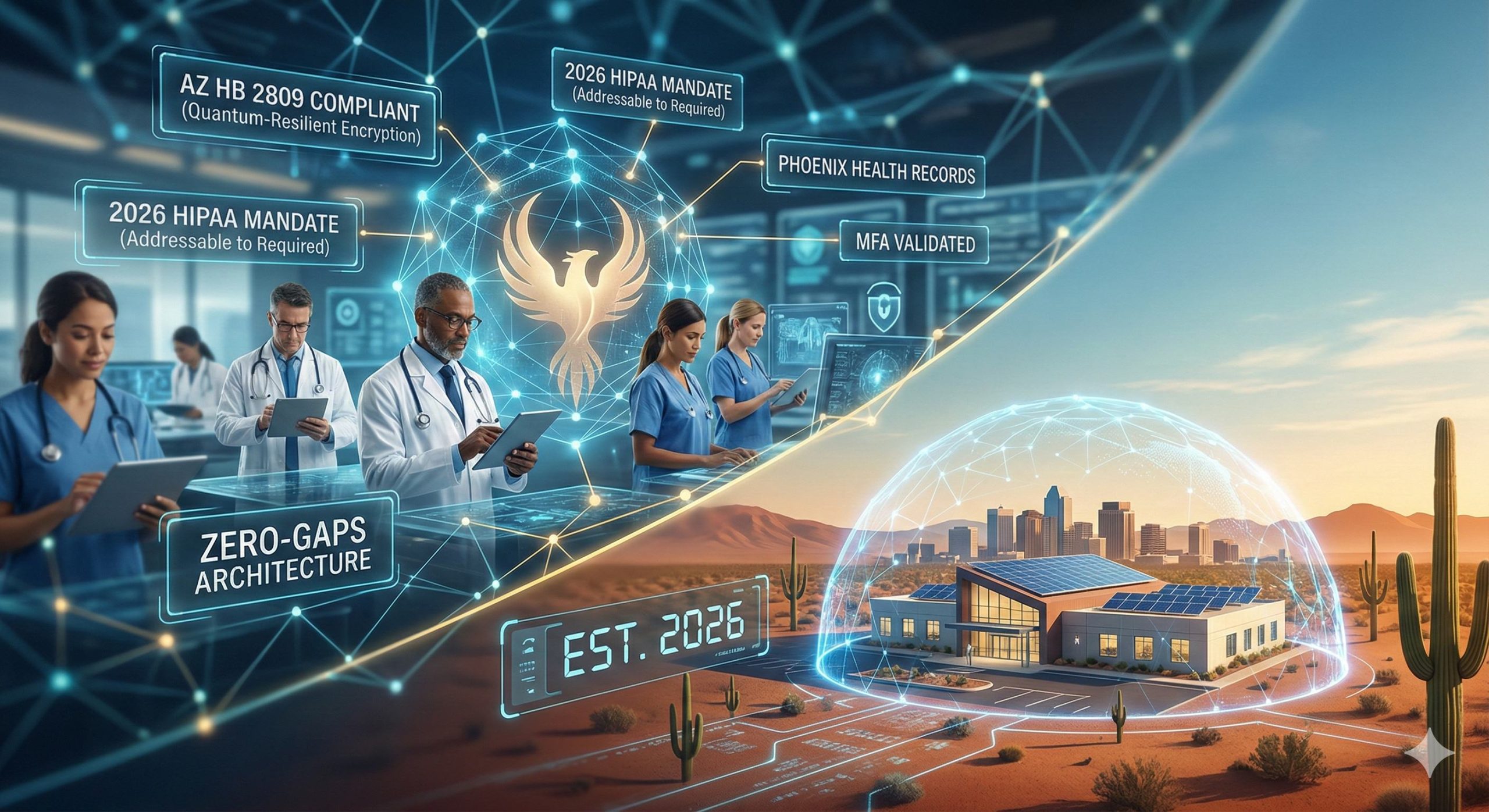 Zero-Gaps: Elevating Phoenix Medical Cybersecurity to the 2026 Federal Standard 1 Phoenix healthcare cybersecurity architecture meeting the 2026 federal standard